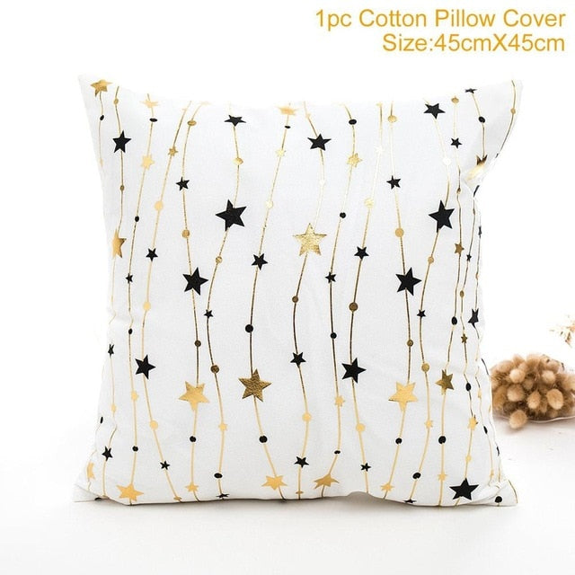 45x45cm Cotton cushion for Christmas the best Decor for Home in the New Year 2020
