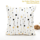 45x45cm Cotton cushion for Christmas the best Decor for Home in the New Year 2020