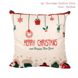 45x45cm Cotton cushion for Christmas the best Decor for Home in the New Year 2020