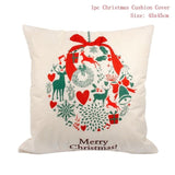 45x45cm Cotton cushion for Christmas the best Decor for Home in the New Year 2020