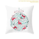 45x45cm Cotton cushion for Christmas the best Decor for Home in the New Year 2020