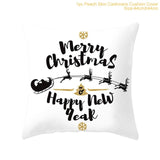 45x45cm Cotton cushion for Christmas the best Decor for Home in the New Year 2020