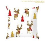 45x45cm Cotton cushion for Christmas the best Decor for Home in the New Year 2020