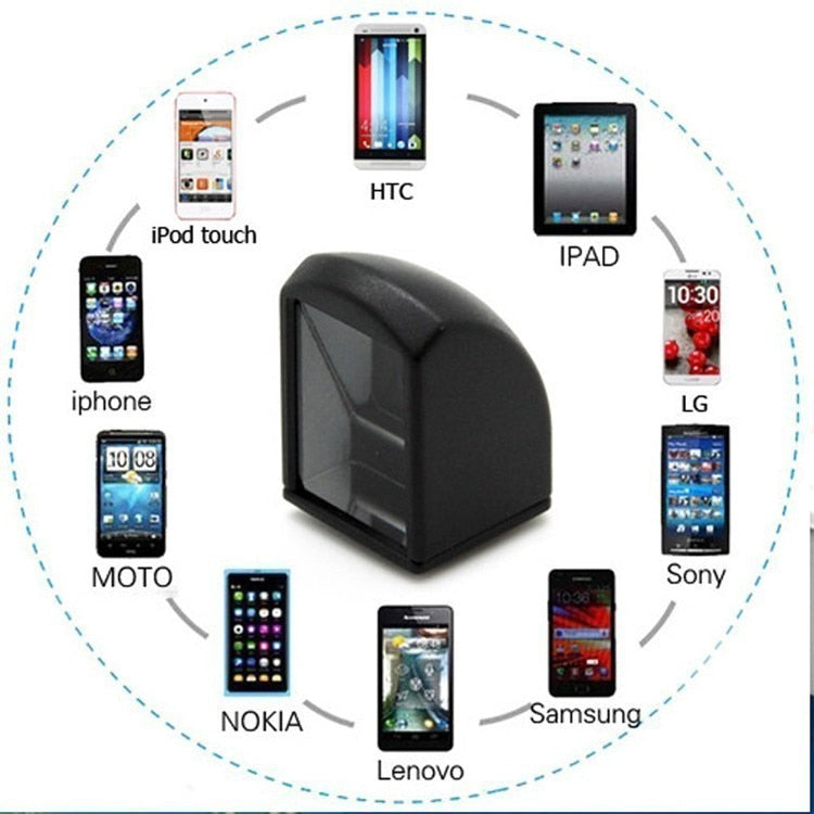 Mini Detachable Magnetic Periscope 360 for mobile phone's Camera