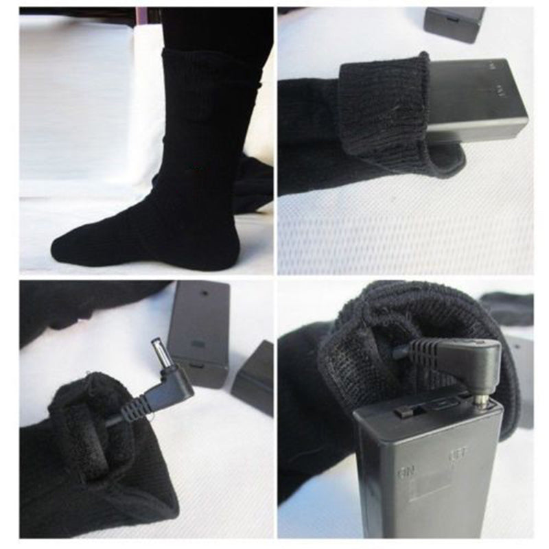 Electric Heated Socks with Rechargeable Battery For Womens and Mens