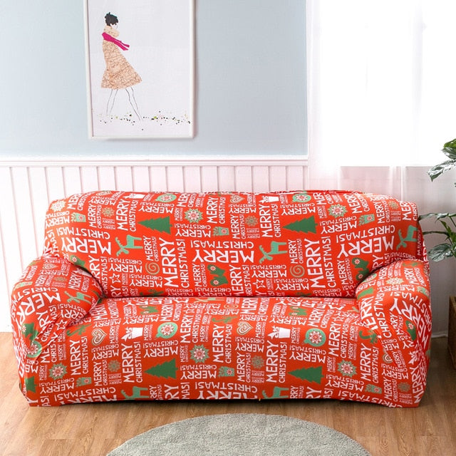 Christmas Stretch Sofa Covers many Different styles