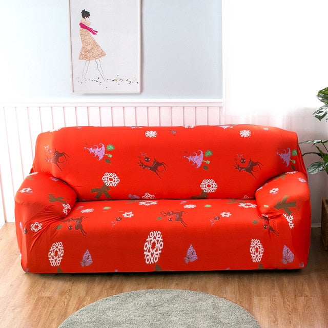 Christmas Stretch Sofa Covers many Different styles