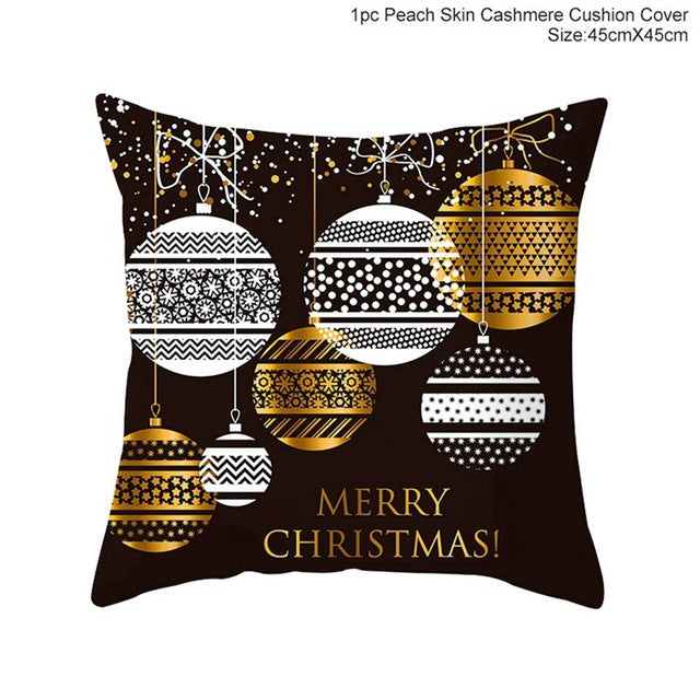 45x45cm Cotton cushion for Christmas the best Decor for Home in the New Year 2020