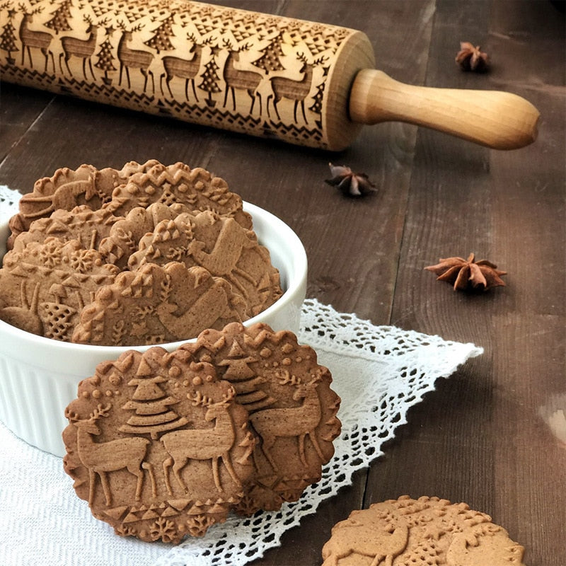 cake designer: Print Rolling for Christmas