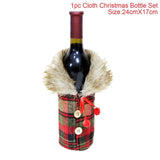 Bottle Cover Christmas Decorations For Christmas New Year's 2020
