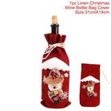 Bottle Cover Christmas Decorations For Christmas New Year's 2020
