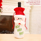Bottle Cover Christmas Decorations For Christmas New Year's 2020