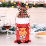 Bottle Cover Christmas Decorations For Christmas New Year's 2020
