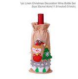 Bottle Cover Christmas Decorations For Christmas New Year's 2020