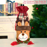 Bottle Cover Christmas Decorations For Christmas New Year's 2020