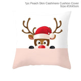45x45cm Cotton cushion for Christmas the best Decor for Home in the New Year 2020