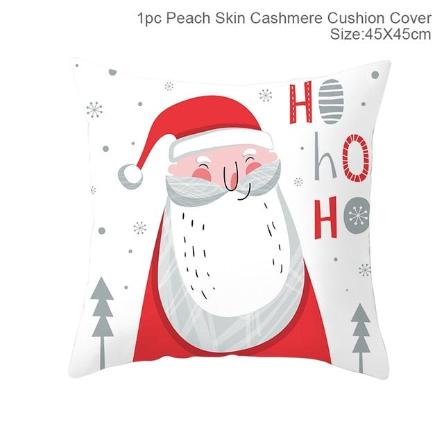 45x45cm Cotton cushion for Christmas the best Decor for Home in the New Year 2020