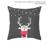 45x45cm Cotton cushion for Christmas the best Decor for Home in the New Year 2020