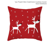 45x45cm Cotton cushion for Christmas the best Decor for Home in the New Year 2020