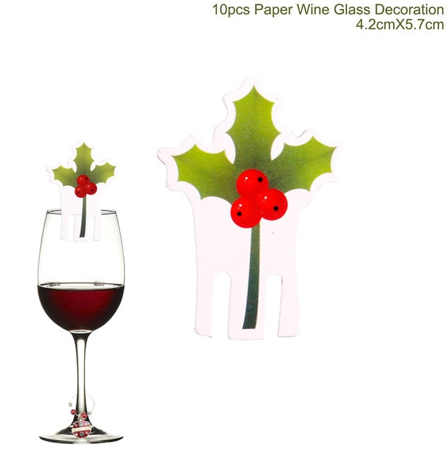 Bottle Cover Christmas Decorations For Christmas New Year's 2020
