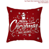 45x45cm Cotton cushion for Christmas the best Decor for Home in the New Year 2020