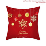 45x45cm Cotton cushion for Christmas the best Decor for Home in the New Year 2020