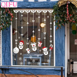 Christmas Decorations: Window Stickers of Christmas For Home