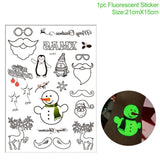 Christmas Decorations: Window Stickers of Christmas For Home