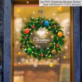 Christmas Decorations: Window Stickers of Christmas For Home