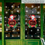 Christmas Decorations: Window Stickers of Christmas For Home