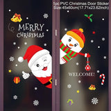 Christmas Decorations: Window Stickers of Christmas For Home
