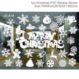 Christmas Decorations: Window Stickers of Christmas For Home