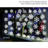 Christmas Decorations: Window Stickers of Christmas For Home