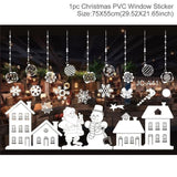 Christmas Decorations: Window Stickers of Christmas For Home