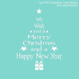 Christmas Decorations: Window Stickers of Christmas For Home