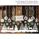 Christmas Decorations: Window Stickers of Christmas For Home