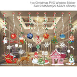 Christmas Decorations: Window Stickers of Christmas For Home