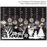 Christmas Decorations: Window Stickers of Christmas For Home