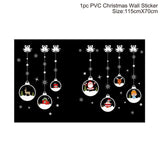 Christmas Decorations: Window Stickers of Christmas For Home