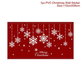 Christmas Decorations: Window Stickers of Christmas For Home