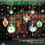 Christmas Decorations: Window Stickers of Christmas For Home