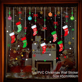 Christmas Decorations: Window Stickers of Christmas For Home