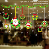 Christmas Decorations: Window Stickers of Christmas For Home