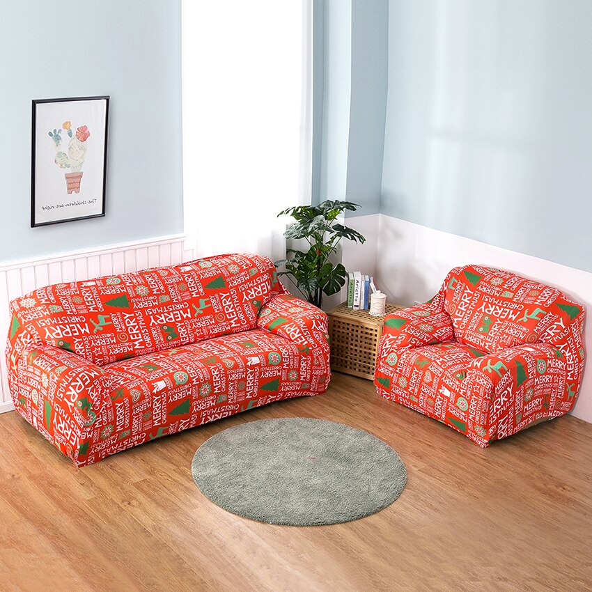 Christmas Stretch Slipcovers for Sofas