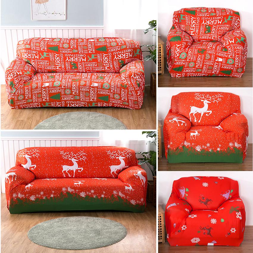 Christmas Stretch Slipcovers for Sofas
