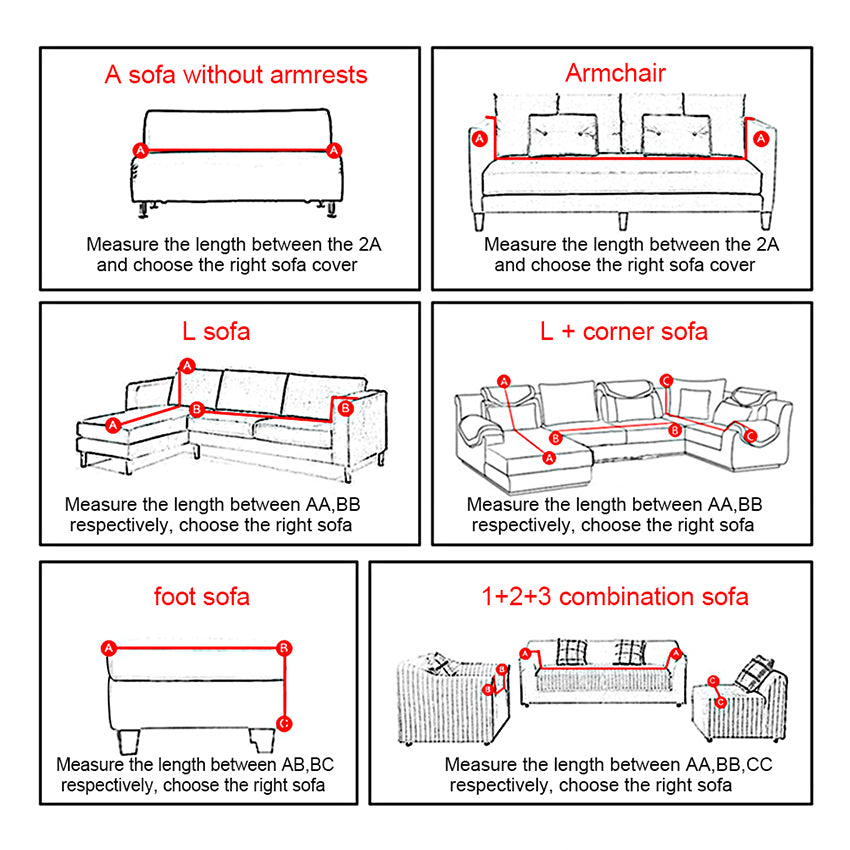 Christmas Stretch Slipcovers for Sofas